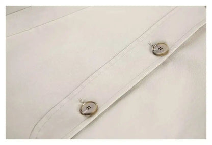 PFNW Korean Casual Temperament British Style Vintage Loose Lapel Trench Spring 2025 New Beige Medium-length Coats Tide 28W5983